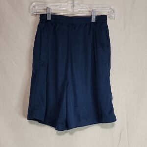 Athletech Kids Navy Blue Shorts